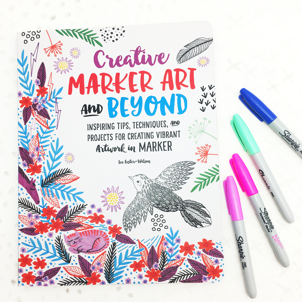 Creative Marker Art And Beyond - Art Techniques Book