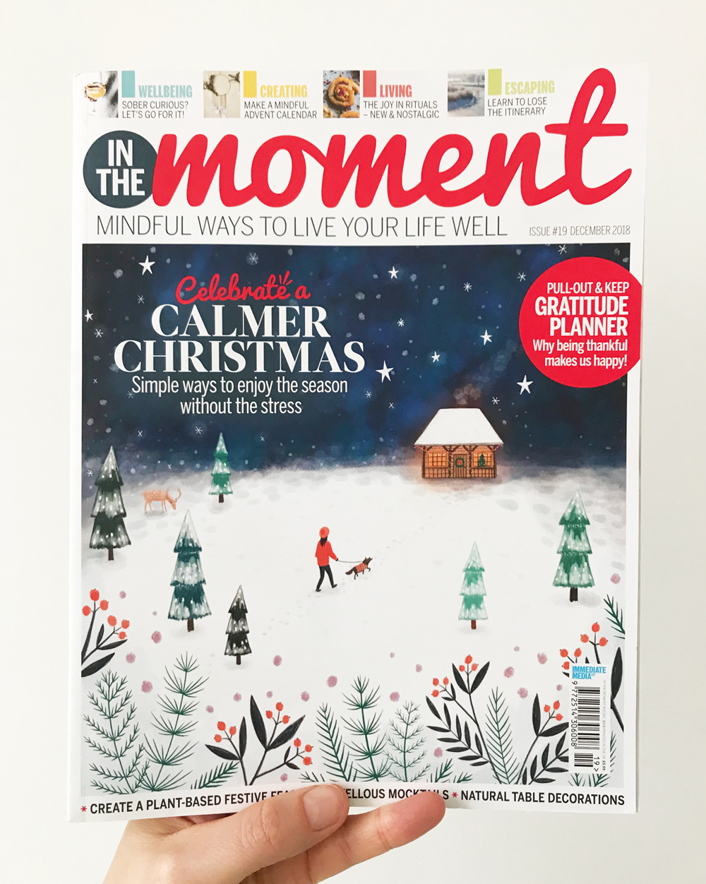 In the Moment Magazine Christmas Cover · Lee Foster-Wilson