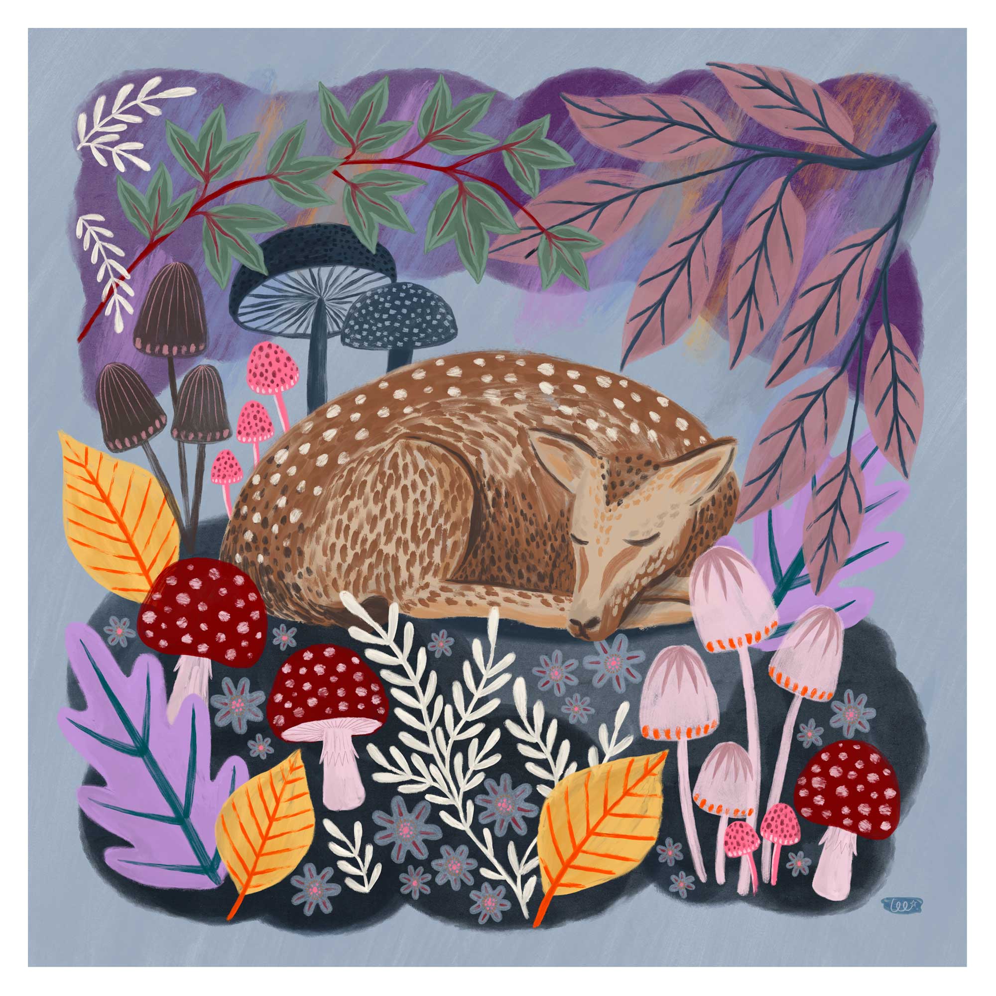 Sleeping Deer · Lee Foster-Wilson